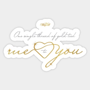 me to you Sticker